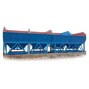 Aggregate Bins Aggregate Batching System Aggregate Weighing System zeyu blue concrete batching machine pld1600 for construction and projects