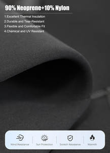 Sbart 1.5mm 3MM due pezzi in <span class=keywords><strong>Neoprene</strong></span> muta con cappuccio uomo donna manica lunga muta per il surf Snorkeling sport acquatici - Product Image 4