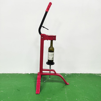 Machine à boucher le vin semi-automatique, machine à insérer les bouchons manuellement pour les bouteilles de vin brassé, outil d'emballage en plastique et en papier