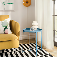 Table basse de salon style nordique, plateau en fer amovible, personnalisable pour projets d'appartements, vente en gros