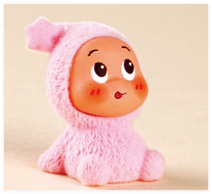 Miniature Luminose per Bambini, Statuette 3D di Angioletti Seduti, Decorazioni per Torte, Giocattoli Portafortuna - Product Image 4