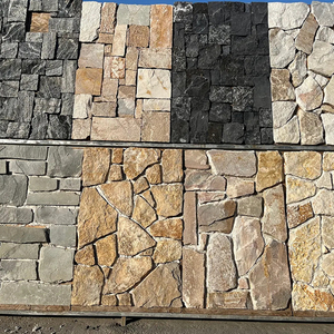 Pannelli di <span class=keywords><strong>Pietra</strong></span> Culturale <span class=keywords><strong>per</strong></span> Pareti Esterne, Forme Casuali, Piastrelle Grigio Chiaro, Rivestimento in Ardesia <span class=keywords><strong>per</strong></span> Caminetti e Pareti Esterne - Product Image 5