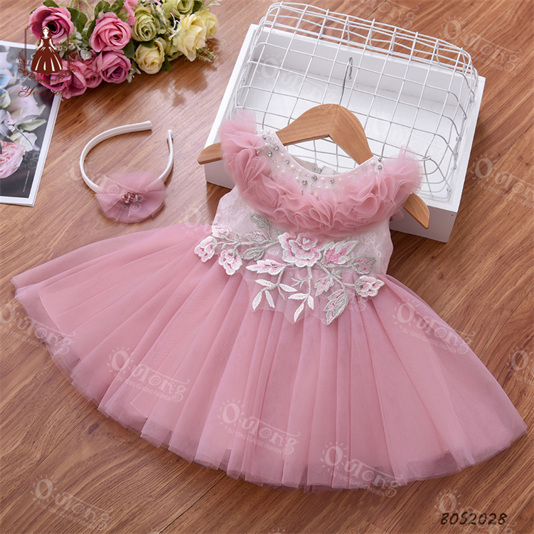 Yoliyolei Summer Pink Graduation, Dress Layered Baby Formal Flower Girl  Dress Kid Party Princess Birthday Children Dresses/| Alibaba.com