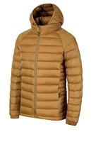 Veste de voyage légère et pliable pour homme, avec capuche amovible et col montant, matelassée, isolante, pour l'extérieur, OEM ODM