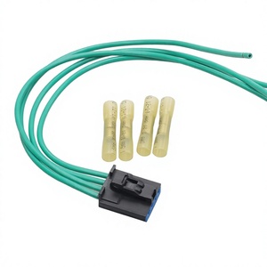 Conector de Resistencia del Motor del Ventilador para Dodge Ram, Arnés 5019941AA, Verde, 300mm, 12V, Aislamiento de PVC - Product Image 1