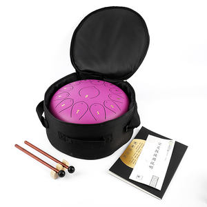 Op Maat Gemaakte 12-Inch Muziekstaal Tong Drumstel Voor Volwassenen 13-Tone Heldere Etherische Geluiden Schoon Hand Instrument Metalen Materiaal - Product Image 2