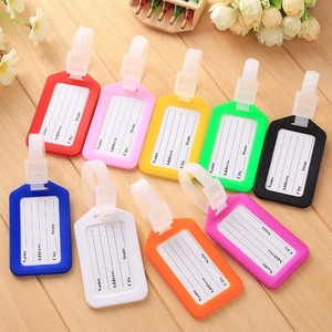 Nhựa <span class=keywords><strong>PP</strong></span> hành lý thẻ PVC thiết lập biểu tượng tùy chỉnh du lịch máy bay Túi <span class=keywords><strong>tag</strong></span> - Product Image 5