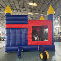 Château gonflable commercial extérieur pour enfants, motif dessin animé, type Spider, pour jeux de rebond