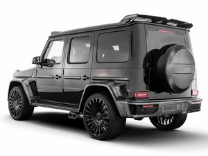 Kit de carrosserie en plastique PP Style B Pare-chocs avant Grille de pare-chocs arrière Arcs de roue larges pour <span class=keywords><strong>Mercedes</strong></span>-Benz Classe G Station Wagon W465 G500 - Product Image 5