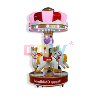 Carrousel de centre de jeux pour enfants Arcade Machine Multi Players Carrousel Prix