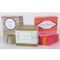 Logo de marque avec impression personnalisée, 100g, pour emballage de savon de chèvre et lait, autocollants personnalisés, biodégradables