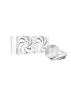 New Stock DEEPCOOL LE240 V2 PURE WHITE IPS Screen AIO CPU Cooler ARGB Liquid CPU <b>Fan</b> Gaming <b>Computer</b> Cooling - Product Image 2