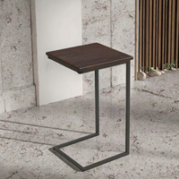 Table basse en métal minimaliste moderne avec un design durable, légère et écologique pour le salon et la chambre à coucher