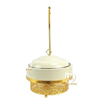 Nouveau design – Chauffe-plat buffet 8L en acier inoxydable – Plat de maintien au chaud pour hôtels, banquets, traiteurs, mariages et restaurants