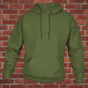 Custom <b>Crewneck</b> Terry Sweatshirt OEM Cotton Blank Hoodies Unisex Plus Size Men's Long Length Letter Pattern Manufacturers - Product Image 4