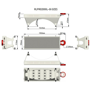 RLPRO2000L-B 9-спектральное оборудование для фитнеса и спа-процедур: LED-светотерапия, PEMF-терапия, сауна дальнего инфракрасного излучения, кровать для красной светотерапии - Product Image 3