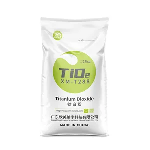 94% TiO2 içeriği metalik mineraller beyaz Pigment 98% beyazlık Zr Al yüzey titanyum dioksit