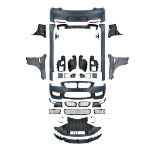 F06 m6 Style PP Matériau Pare-chocs avant Pare-chocs arrière pour <span class=keywords><strong>BMW</strong></span> SÉRIE 6 F06 Kit carrosserie 4 portes avec garde-boue de calandre de pare-chocs - Product Image 1