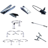 Vente chaude Accessoires Pour Bateaux En Acier Inoxydable Ringlike Porte-Boisson Conception Ouverte Porte-Gobelet Avec Prix D'usine Pour Le Yacht