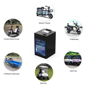 แบตเตอรี่ลิเธียมไอออน LFP4850 สำหรับมอเตอร์ไซค์แบบ Deep Cycle 48V 60V 72V 20Ah 25Ah 30Ah 50Ah สำหรับจักรยานไฟฟ้า สกู๊ตเตอร์ กันน้ำระดับ IP65 ป้องกันการรั่วซึม - Product Image 6