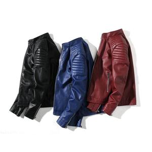 Fabricant de vestes, vente en gros de nouvelles vestes de moto en PU de style punk pour hommes, adaptées aux tendances de la mode gothique et du vélo Y2K - Product Image 5