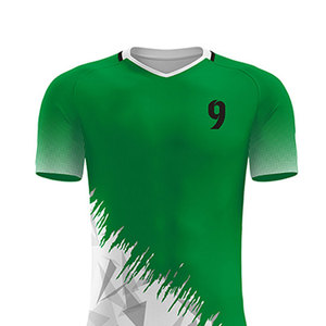 Seragam Sepak Bola Kualitas Tinggi Terbaru, Bernapas, Cepat Kering, Desain dan Cetak Logo Sesuai Pesanan, Seragam Lengan Pendek Bernapas - Product Image 4