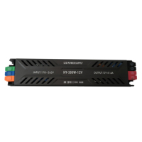 Alimentation à découpage monophasée 12V 500W pour lampes linéaires et usage intérieur – Driver LED