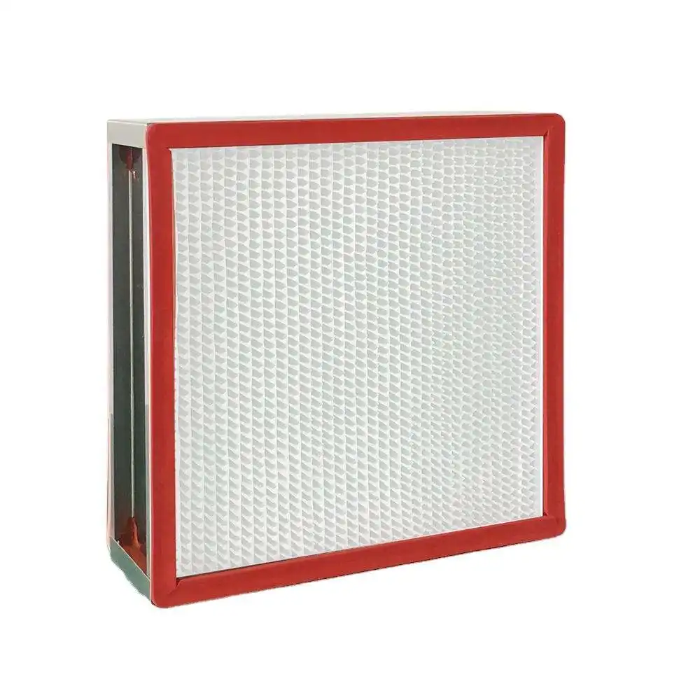 Made in China Aluminum Iloy High Temperature Filter HEPA Air Filter H13 H14 For Clean Rooms