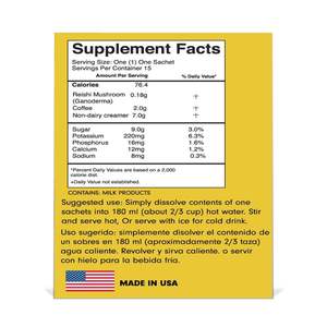 <span class=keywords><strong>Il</strong></span> <span class=keywords><strong>caffè</strong></span> dimagrante 4 in 1 aiuta a sopprimere la perdita di peso dell'appetito <span class=keywords><strong>con</strong></span> polvere di <span class=keywords><strong>caffè</strong></span> Arabica ai funghi Reishi - Product Image 5