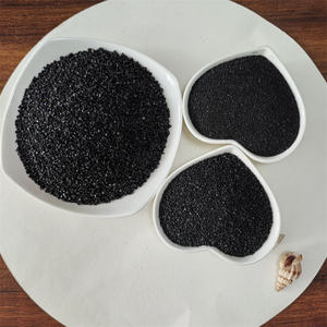 Venta Directa de Fábrica en China, Arena Negra Fina de Esmeril, Eliminación de Óxido, Materiales Abrasivos Naturales de Río, Malla 200-325, No Tóxico - Product Image 2