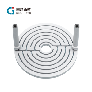 Cvd kép DC phục hồi nhiệt gốm cảm ứng sưởi ấm cuộn dây nguồn kép ống cho công nghiệp OLED bay hơi tùy chỉnh cắt - Product Image 4