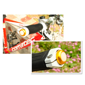 RIDERACE 2 adet bisiklet gidon işık kolu kavrama kör tapa LED dönüş sinyali alaşım gösterge lambası emniyet uyarı lambaları - Product Image 5