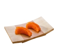 Nueva Bandeja de Servir Rectangular Moderna, Ecológica, de Bambú Japonés Tallado, de Una Sola Capa, para Restaurantes, en Oferta
