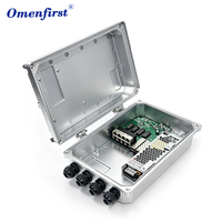 Commutateur PoE 8 ports 2,5G étanche IP67 pour extérieur, avec liaison montante 10G SFP+, en aluminium moulé sous pression, solution réseau industrielle multi-Gigabit