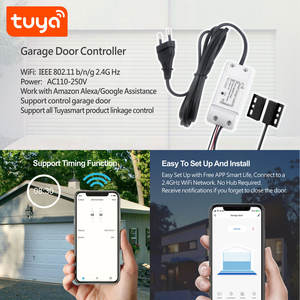 Solution d'automatisation domestique, commande vocale, ouvre-<span class=keywords><strong>porte</strong></span> de <span class=keywords><strong>garage</strong></span> automatique intelligent Tuya WiFi PST-WD003 - Product Image 3