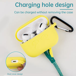 Funda de Silicona para <span class=keywords><strong>Airpods</strong></span> <span class=keywords><strong>Pro</strong></span>, Funda Protectora para Auriculares, Funda para <span class=keywords><strong>AirPods</strong></span> <span class=keywords><strong>Pro</strong></span> 3 - Product Image 6