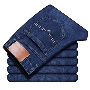 2025 nuove vendite di fabbrica da <span class=keywords><strong>uomo</strong></span> in stile High Street nuovi <span class=keywords><strong>Jeans</strong></span> attillati Skinny a <span class=keywords><strong>gamba</strong></span> <span class=keywords><strong>dritta</strong></span> resistenti per l'estate e l'autunno - Product Image 1