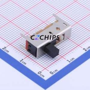 SS23H37L5 Slide Switch Through hole Component (THT) Switch Double Pole Three Throw Rectangle Pin Header PC Pin 19.5mm - Product Image 2