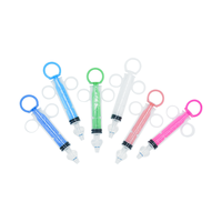Bouteille d'irrigation nasale portable en silicone à 3 anneaux pour bébés, idéale pour les voyages (vente en gros)