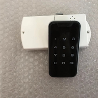 Nouvelle serrure électronique antivol RFID 2024 pour armoire, casier, tiroir de bureau ou de salle de sport en alliage de zinc avec mot de passe et clé