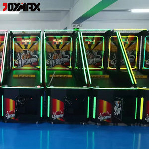Münzbetriebene <span class=keywords><strong>Basketball</strong></span>-Maschine, Farbenfrohe Arcade-Spiele, Leuchtende Indoor-Spielgeräte für Zuhause und Spielzimmer, Unterhaltungsausrüstung für Erwachsene - Product Image 4