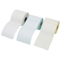 Étiquettes Thermiques Directes Personnalisées Adhésives Code-Barres pour Expédition Entrepôt – Formats 4x2, 4x3, 4x4, 4x6, 4x8 Pouces et 100x150