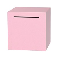 Tirelire et coffre-fort en métal robuste | Caisse d'épargne cassable | Stockage de pièces de monnaie pour la maison/le magasin