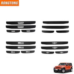 Heliar — accessoires internes <span class=keywords><strong>de</strong></span> voiture en alliage d'aluminium, bord <span class=keywords><strong>de</strong></span> <span class=keywords><strong>porte</strong></span> Anti-collision et anti-rayures, pour Jeep Wrangler JT Offre Spéciale +, 2018 - Product Image 6
