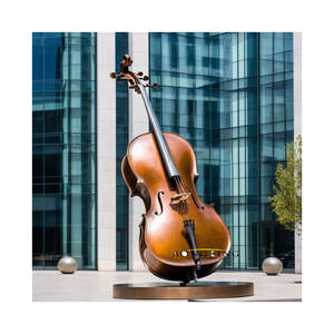 Decoración de la calle interesante diseño bicicleta estatua bronce bicicleta escultura estatua para regalo - Product Image 6