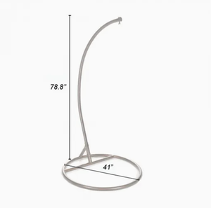 Vietnam Factory Sale Modern Design Iron Steel <b>Frame</b> Powder Coated Swing Chair Stand for Outdoor Indoor Use - Product Image 2