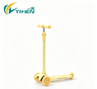 Trottinette à pousser pour bébé à 3 roues, réglable en hauteur, pour enfants de 3 à 8 ans