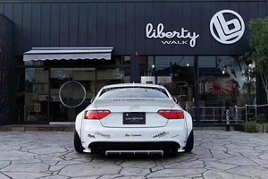 ชุดแต่งไวด์บอดี้ Audi A5 Cabriolet S5 กันชนหน้า ดิฟฟิวเซอร์หลัง สปอยเลอร์ ปี 2013-2016 แบบติดตั้งด้วยสกรู อัพเกรดเฟสลิฟท์ อุปกรณ์ตกแต่งรถยนต์ - Product Image 5