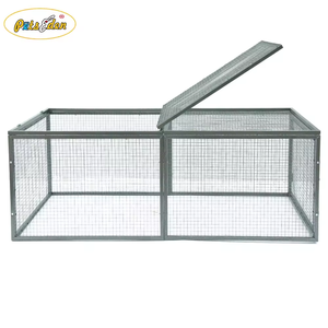 Gabbia <span class=keywords><strong>per</strong></span> <span class=keywords><strong>Cani</strong></span>, <span class=keywords><strong>Gatti</strong></span> <span class=keywords><strong>e</strong></span> Conigli a Doppia Porta in Ferro Massiccio, Cuccia Classica, <span class=keywords><strong>Recinto</strong></span> <span class=keywords><strong>per</strong></span> Animali da Esterno - Product Image 6