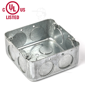 Hộp Điện Vuông Thép Mạ Kẽm Có Giá Đỡ - Product Image 3